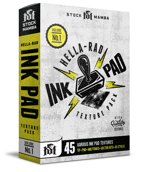 Hella-Rad Ink Pad Texture Pack