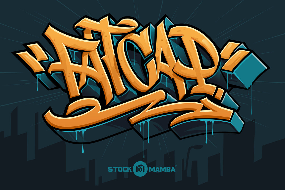 FatCap Graffiti Font