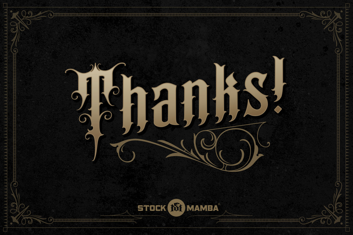 Heretic Blackletter Font Family