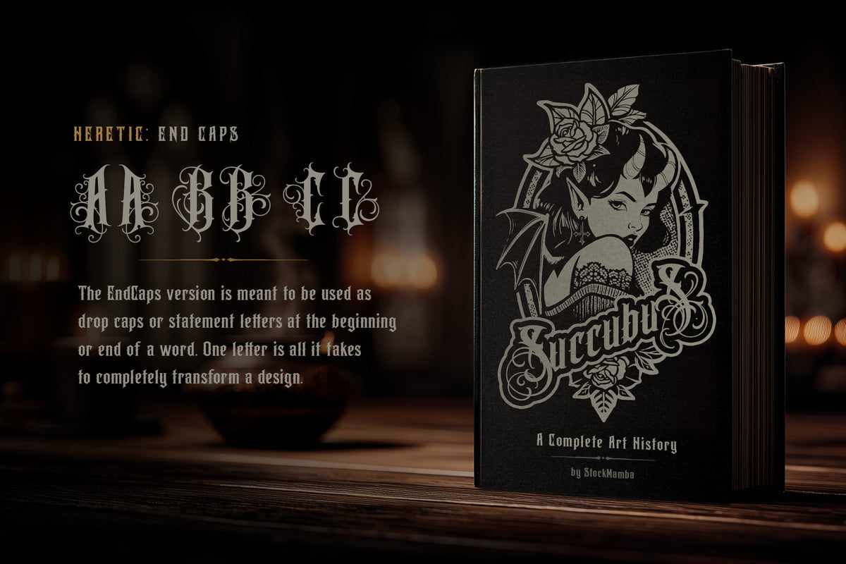 Heretic Blackletter Font Family
