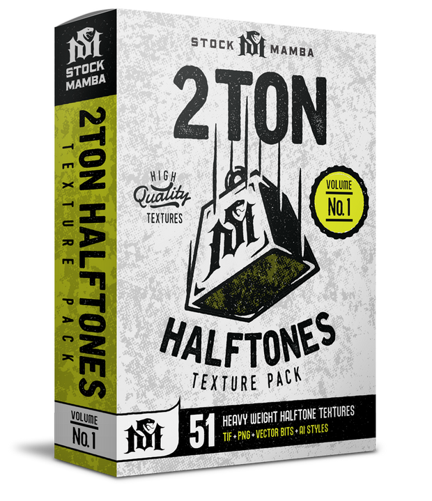 2 Ton Halftones Texture Pack