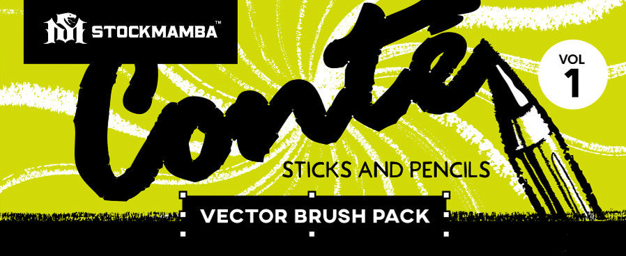 Conté Brush Pack - VOLUME 1