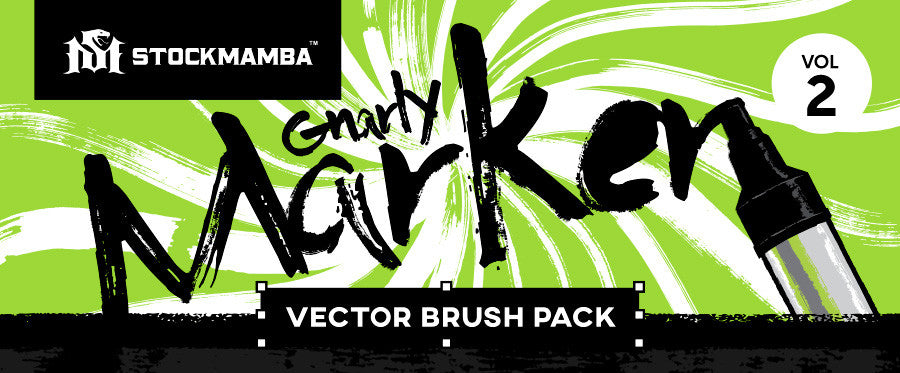Gnarly Marker Brush Pack - VOLUME 2