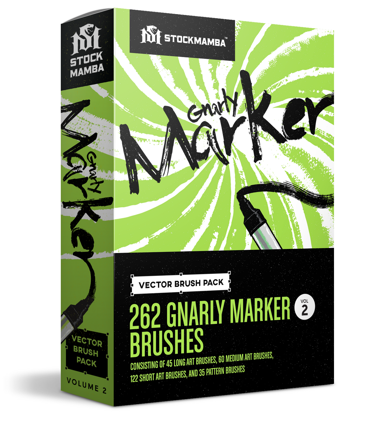 Gnarly Marker Brush Pack - VOLUME 2