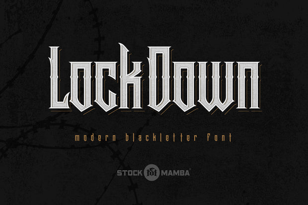 LockDown Font